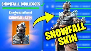 official snowfall skin leaked season 7 story line fortnite free secret skin fortnite battle - fortnite season 7 secret skin all stages