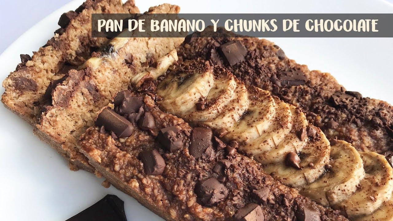 Pan De Banano Con Chunks De Chocolate Banana Bread For Chocoholics