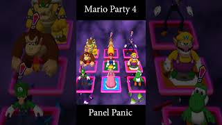 Mario Party 4 - Panel Panic Minigames - Luigi Vs Peach Vs Daisy Vs Yoshi ( Master Difficulty)