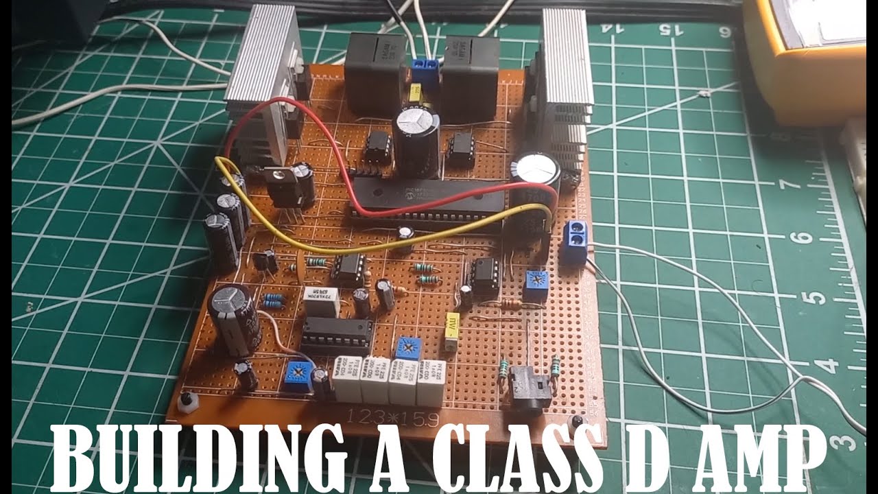 Building Your Own Discrete DIY Class D Audio Amplifier! - YouTube