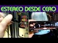 Como instalar autoestereo desde cero (donde no hay cables del lado del auto)