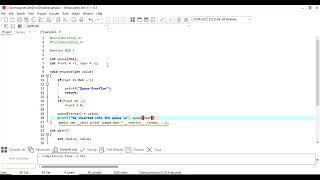 Queue in C | Code Implementation of Queue Using Array | Data Structures Tutorial - 24