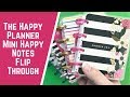 The Happy Planner Mini Happy Notes Flipthrough