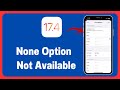 How To Fix None Option Not Available Apple ID (2024) | Select None as a Payment Method iPhone