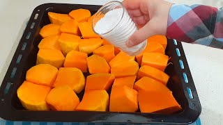 You may not have been able to eat such a pumpkin dessert 😍Baked Pumpkin Dessert Recipe (ORANGE)