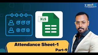 Attendance Sheet in Excel - Part 1 | Create & Automate Attendance Tracker 📊✅