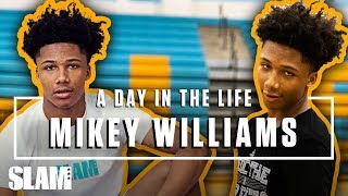 Mikey Williams Grew Up Hooping Around SNAKES and BOBCATS?! 🐍 | SLAM Day in the Life