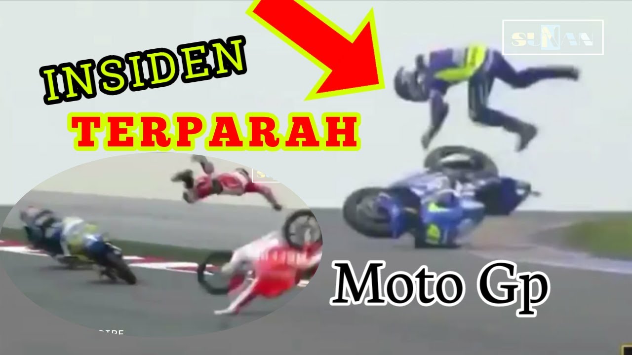 KECELAKAAN TERPARAH BALAPAN MOTO GP - YouTube