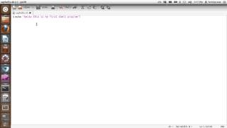 Tutorial: Bash scripting on Linux