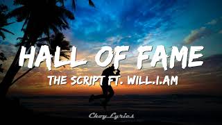 The Script - Hall Of Fame ft. will.i.am (Lyrics)