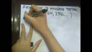 CONCEPT OF GEOMETRIC SEQUENCE - MATH PERFORMANCE TASK