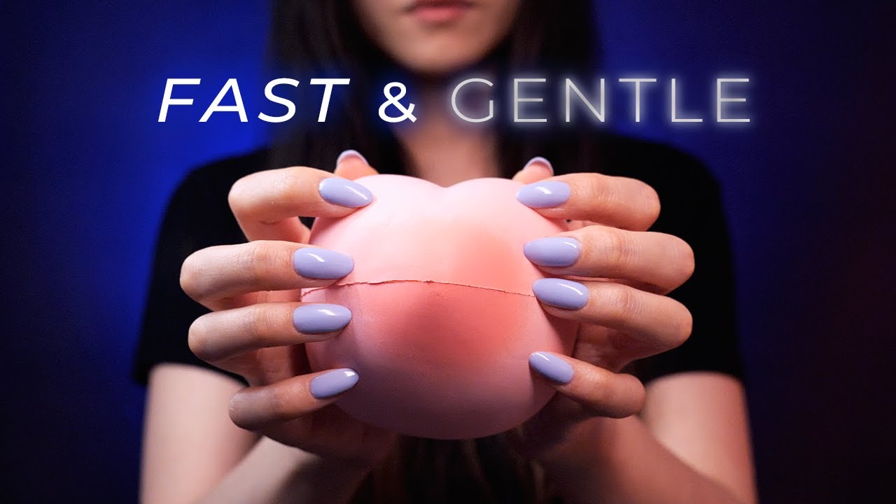 ASMR Fast & Gentle Tapping for Sleep 1 Hour (No Talking)