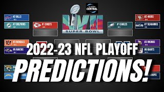 2022-23 NFL PLAYOFF PREDICTIONS! - Super Bowl Champion Prediction!