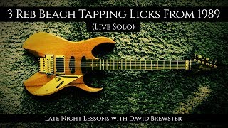 3 Reb Beach Tapping Licks From 1989