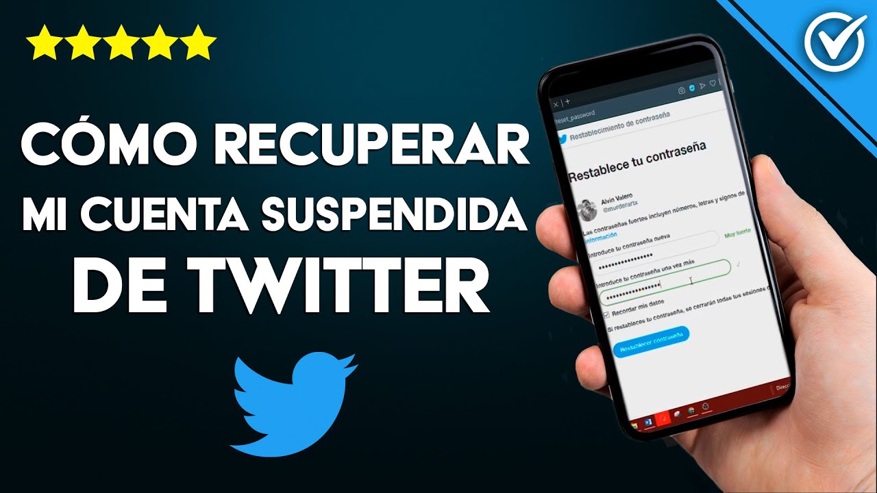 Cómo Reactivar O Recuperar Mi Cuenta De Twitter Suspendida, Si Olvide ...