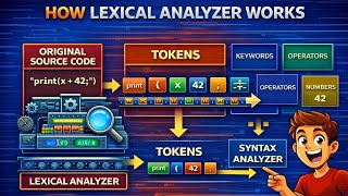 How Lexical Analyzer Works | Scanner in Compiler Design Explained with Examples