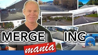 How to Merge Onto a Highway, Freeway, or Motorway as Seen In Dashcam