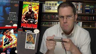 Schwarzenegger Games (NES) - Angry Video Game Nerd (AVGN)