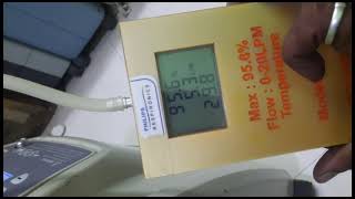 New Refilled Sieve Beds Result In Home Medix HM Oxygen concentrator