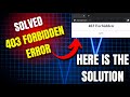 Fix 403 Forbidden Error: BLS ERROR FIX | Step-by-Step Solution|403 Error