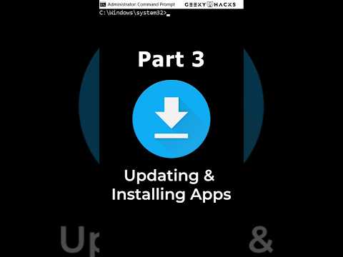 Part 3: How to Update All Windows Software with One Command | Winget (Windows Package Manager)