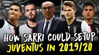 How Sarri Could Set Up Juventus Next Season | Starting XI, Formation & Tactics
