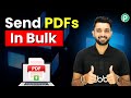 How to Send PDFs in Bulk on WhatsApp