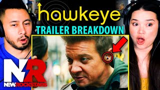 HAWKEYE TRAILER BREAKDOWN! Easter Eggs & Details You Missed! | Reaction | New Rockstars