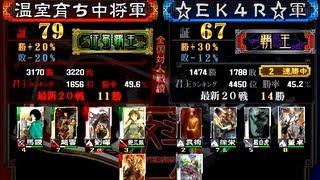 三国志大戦3 - 大激戦 9 - 泣斬狼顧連破 vs 暴虐火事场