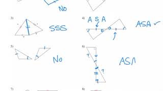 May 8th - Proving Triangles Congruent (2/2) - Math 2
