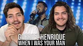 LIVE! | Twin Musicians REACT | Gabriel Henrique - When I Was Your Man  (SHADOW BRASIL)