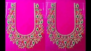 Blouse Back Neck Designs Bridal