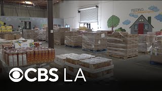 Southern California food pantries struggling to fill shelves due to budget cuts