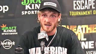 "THIS IS CRAZY!" LOGAN PAUL'S IMMEDIATE REACTION TO FLOYD MAYWEATHER EXHIBITION