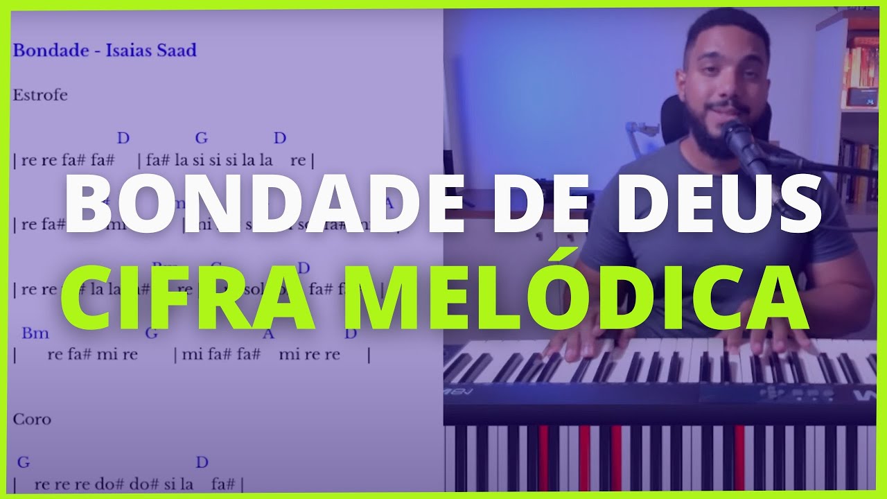 Bondade De Deus Cifra Teclado Retoedu