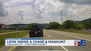 KY man arrested after multi-agency manhunt ends in Ashland City  