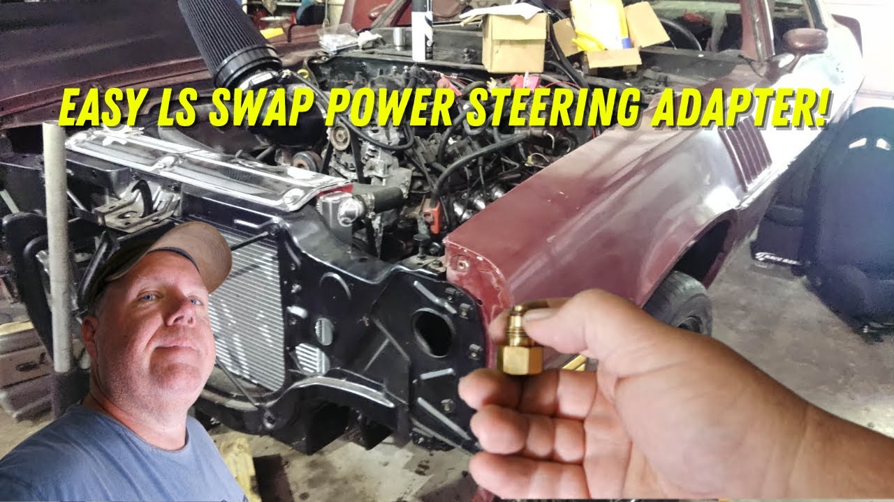 Easy Ls Swap Power Steering Adapter For Camaro Firebird Chevelle Gto