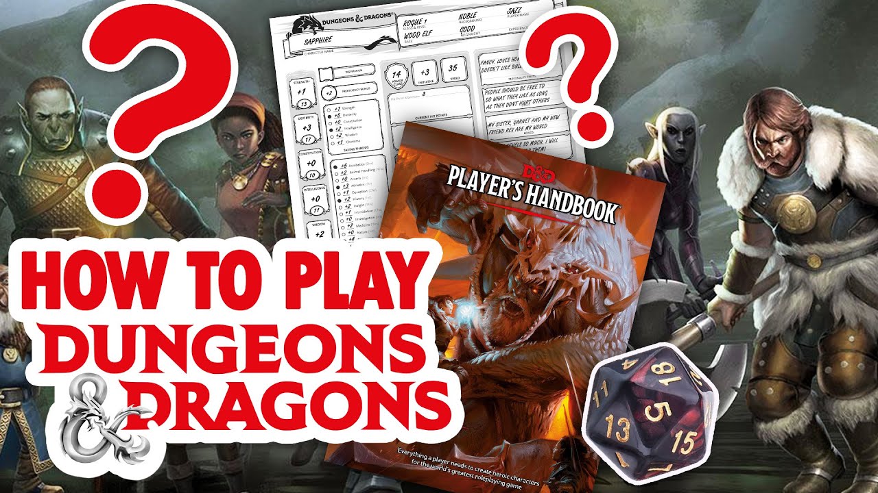 HOW TO PLAY DUNGEONS & DRAGONS - A Beginners Guide To D&D - YouTube