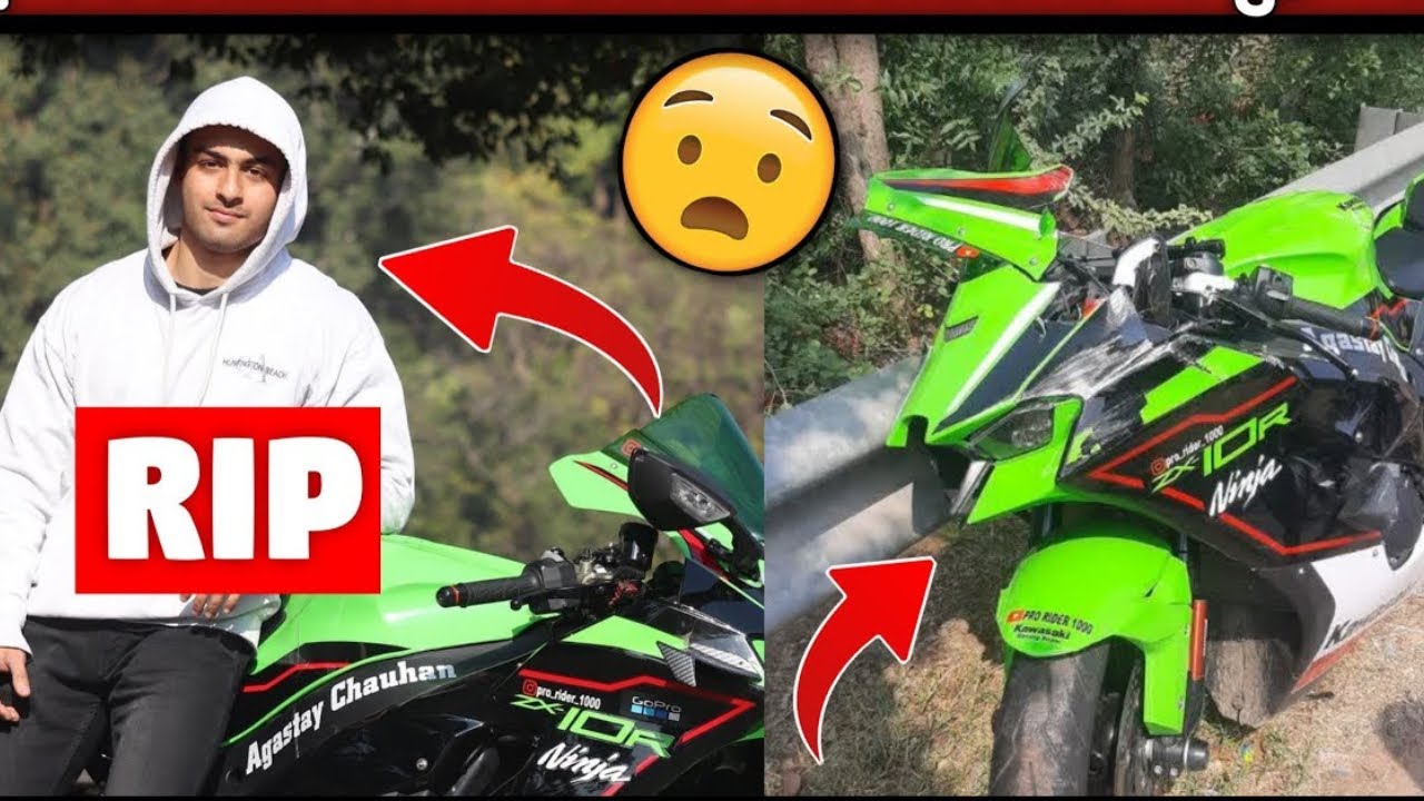 Bad News Pro Rider 1000 Bike Accident 亞 On Spot Death