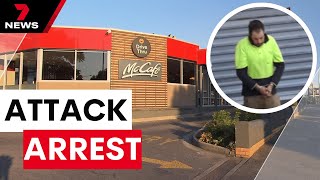 Woman's head stomped on in vicious attack at Adelaide McDonald's, court hears | 7 News Australia