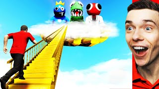 Stairway To RAINBOW FRIENDS HEAVEN In GTA 5