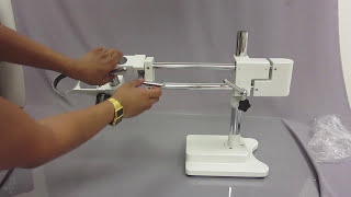 AmScope - DAW Setup Tutorial (Double Arm Boomstand)