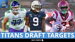 Tennessee Titans 2023 NFL Draft Targets In Round 1 Led By Paris Johnson & Peter Skoronski