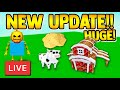 *NEW* COW UPDATE!! RIGHT NOW🔴(cows, boss, crystals & more) | Roblox Islands