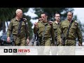 Israel army chief tells troops Lebanon strikes are preparing ground for attack | BBC News