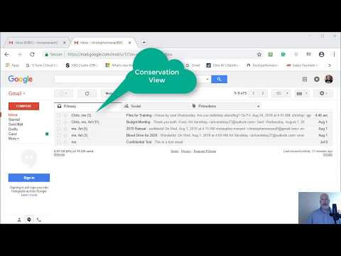 Disable Showing Conversations in Gmail by Chris Menard