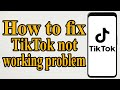 TikTok Not Working? No Internet Connection? FIX IT NOW!