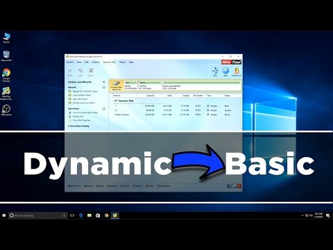 Convert Dynamic Disk To Basic Without Losing Data Convert Dynamic Disk To Basic Without Losing Data