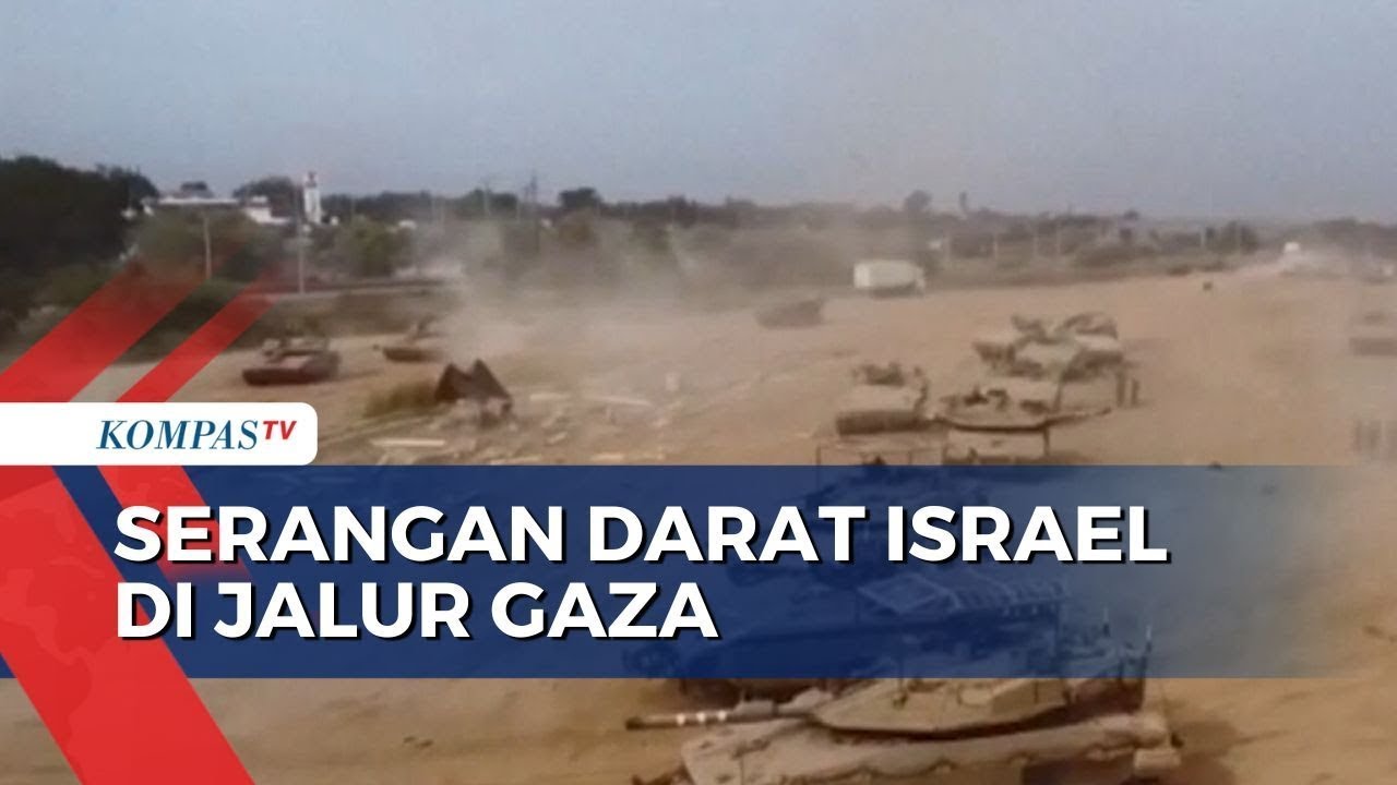 Tank Israel Masuki Wilayah Gaza, Perluas Serangan - YouTube