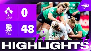 HIGHLIGHTS | Ireland v England | 2023 TikTok Women's Six Nations